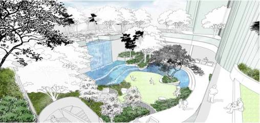 用景观设计柔和建筑与土壤 | 尚东&middot;柏悦府