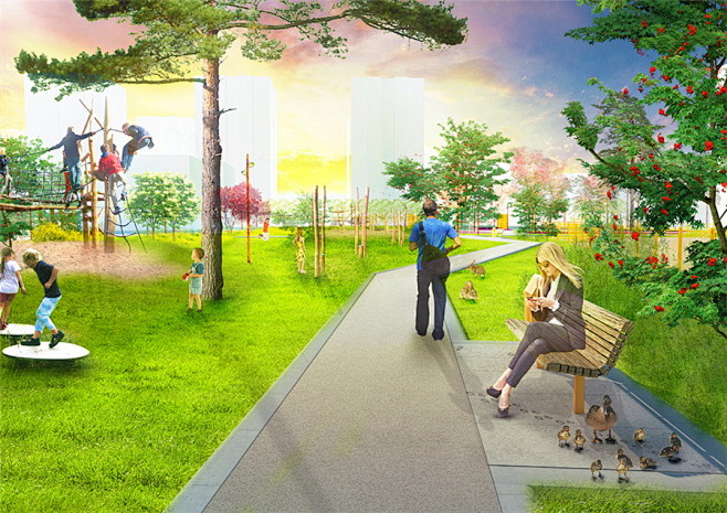 Jaanila Country公园及公共宜居空间景观设计_景观设计_ZOSCAPE